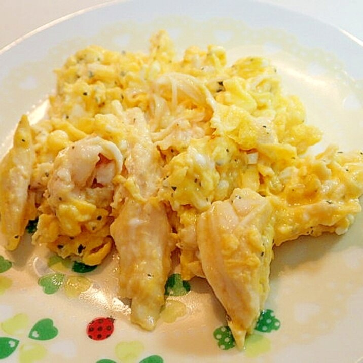 バジル香る サラダチキンの卵炒め レシピ 作り方 By ぷ みぃまま 楽天レシピ バジル香る サラダチキンの卵炒め レシピ 作り方 By ぷ みぃまま 楽天レシピ